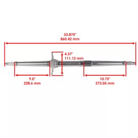Honda Rear Axle Shaft And Brake Disk Flange for Honda TRX400X 2X4 2009 2010 2011-2014