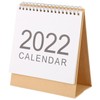 Operitacx 2022 Simple Desk Calendar Minimalist Tabletop Agenda Organizer for