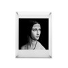 RY DISPLAY 8.5x11 Floating Acrylic Picture Frame with Chrome Standoff