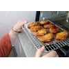 Professional Cross Wire Cooling Rack Half Sheet Pan Grate -
