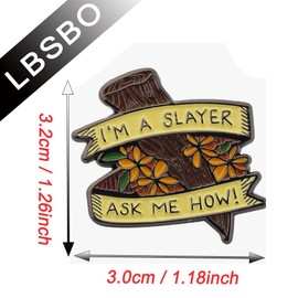 Buffy Vampire Enamel Pin the Vampire Fans Jewelry, Metal, alloy