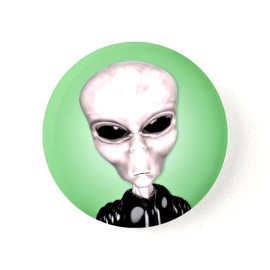 Fashion Jewelry New Jewelry ALIEN FACE UFO Pendant Charm On 925 Sterling Silver 20" Necklace