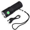 Ultra Light Portable Waterproof Rechargeable LED Flashlight Mini Torch with