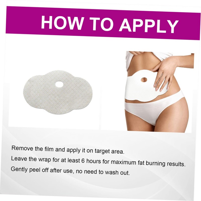 Healeved Tightening Patches Wrinkle Belly Stickers Skin Control 5pcs Abdominal