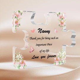 Nanny For Nanny Mothers Day Plaque Present For Nanny Gifts From Grandchildren Mothers Day Nanny Birthday Best Nanny Gifts From Grandchildren