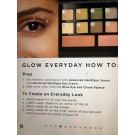 Lancôme Lancome Glow  Eye & Cheek Pallette ( 10shadows+2blu