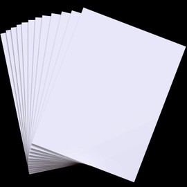 Mudder 20 Pieces Vinyl Siding Repair Kit 6 * 8 Inch Self Adhesive Fence Repair Kit Mobile Home Skirting House PVC Vinyl Fence Parts Hole Covering for Walls Holes Blemishes Tools