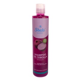 Shampoo Cebolla Linaza Sheló Nabel 530ml Pack 2 Limpieza Profunda