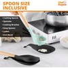 2 Piezas Tapete De Silicona Para Utensilios, Soporte De Cuchara