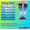 Doc Miller Calcetines de Compresión de Punta Abierta 20-30 mmHg