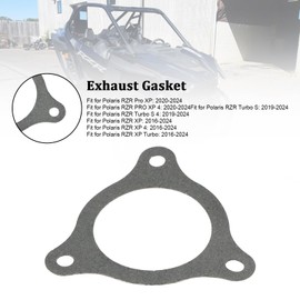 Artudatech 5814340 5814963 Upgraded Exhaust Gasket for Polaris RZR Turbo XP PRO 2016-2023 for Polaris RZR Pro XP: 2020-2024 for Polaris RZR XP 4: 2016-2024