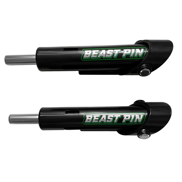 BEAST PIN Ejectable Drop Set Pins [2 pins] – for Machine Pulleys – Weight Stack Selector - Ideal for Muscle Growth – Suitable for Home & Public Gyms - Compatible on Most Strenght Training Equipement