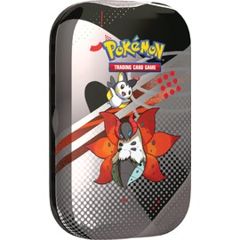 Pokémon TCG: Unova Mini Tin – Volcarona & Emolga (2 Booster Packs & 1 Sticker Card)