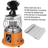 CIYODO Heat Insulation Plate Stand Metal Stove Fan Heat Insulation