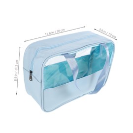 Baluue Splashproof Large Capacity Makeup Bag Versatile Hanging Travel Toiletry Organizer for Women Men Stylish Cosmetic Pouch Multiple Compartments for Easy Access