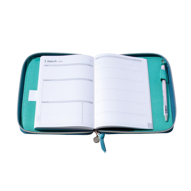 EDiT DA-DC73-A Diary Cover, For One Page Per Day, B6