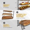 Platterly 3 Tiered Serving Trays & Platters, 13" x 5.1"