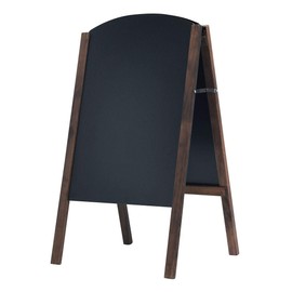 SlickBlue 31.5 Inch A-Frame Chalkboard Sign with Double Sided Design and Extra Stability