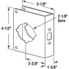 Prime-Line U 9590 Stainless Steel Lock and Door Reinforcement Plate