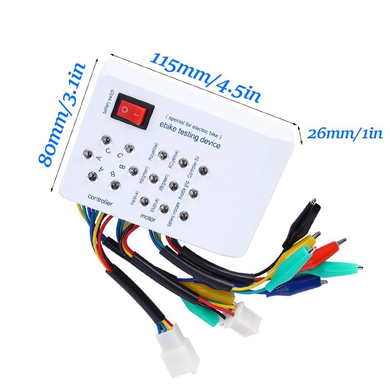 Lwuey Brushless Motor Controller Tester, E Bike Electromotor Coil Inner