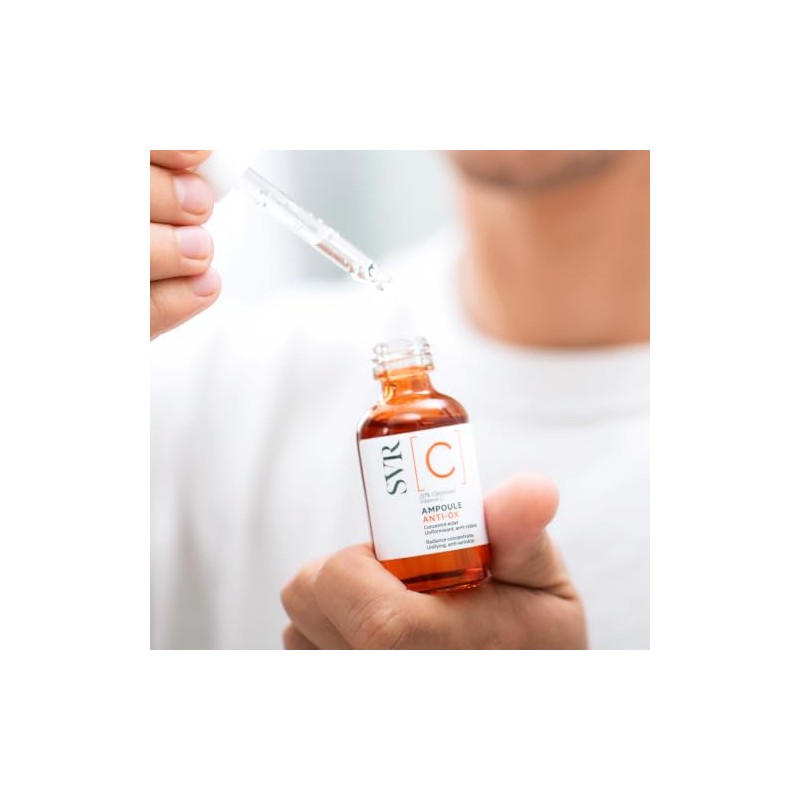 SVR Ampoule Anti-Ox Sérum Facial Iluminador Antioxidante | 20% Vitamina