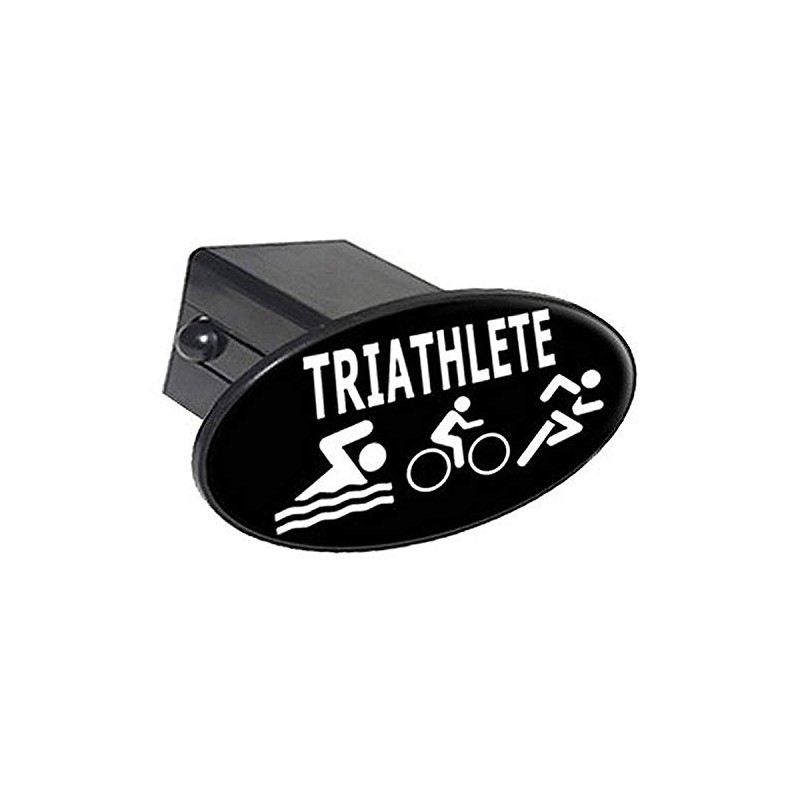 GRAPHICS & MORE Triathlete Triathlon Swim Bike Run Oval Tow