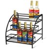 SOUJOY Coffee Syrup Rack Organizer, 9-12 Bottles Wine Holder Stand,
