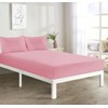 Fitted Bed Sheet With FREE Pillow Case Poly Cotton PINK