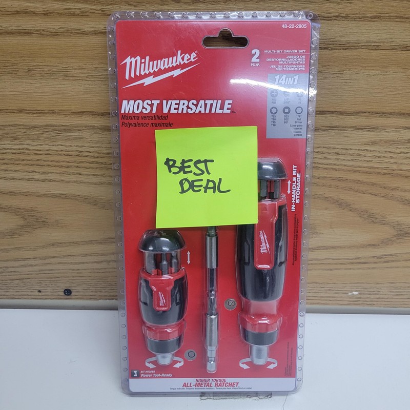 MILWAUKEE 48-22-2905 RATCHETING Multi-BIT (48-22-2905)