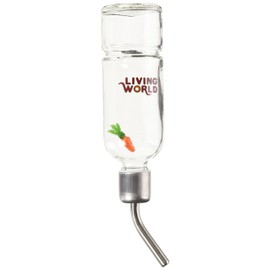 Living World Eco Chew Proof Water Bottle, 177 ml, 6 oz