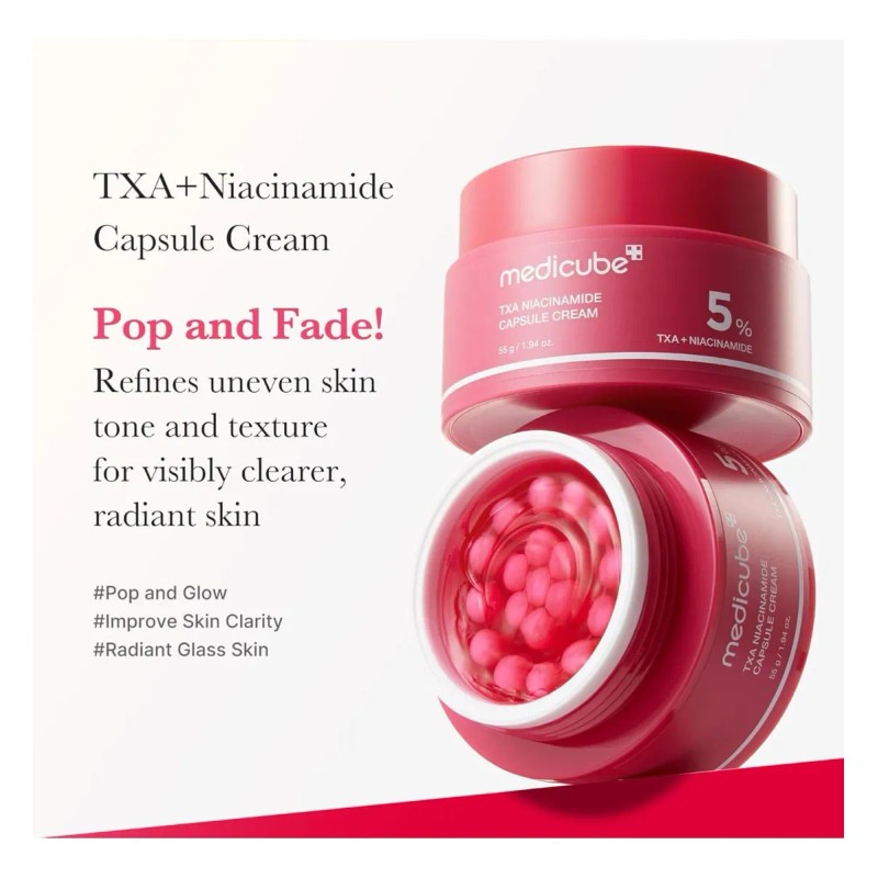 Xp Medicube Txa+creme Em Cápsulas | Hidratante Dual Radiance