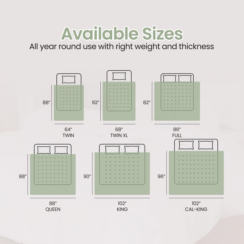 Utopia Bedding Utopia Bedding Comforter Duvet Insert, Quilted Comforter with