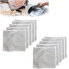 SZCLKJGS Multipurpose Wire Dish Cloths for Wet and Dry, Double