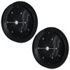Hordion 3 Inch Garbage Disposal Splash Guard and Kitchen Sink