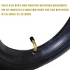 DEHE 90/65-6.5 110/50-6.5 Tire Inner Tube with Angled Valve Stem