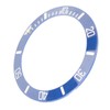 40mm Diameter Watch Bezel Insert Ring Clear Scale Luminous Ceramic