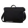 Black Canvas Bat Messenger Bag