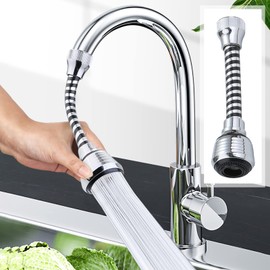Yizunnu Flexible 360 Degree Kitchen Faucet Pressure Sprayer Tap Replacement