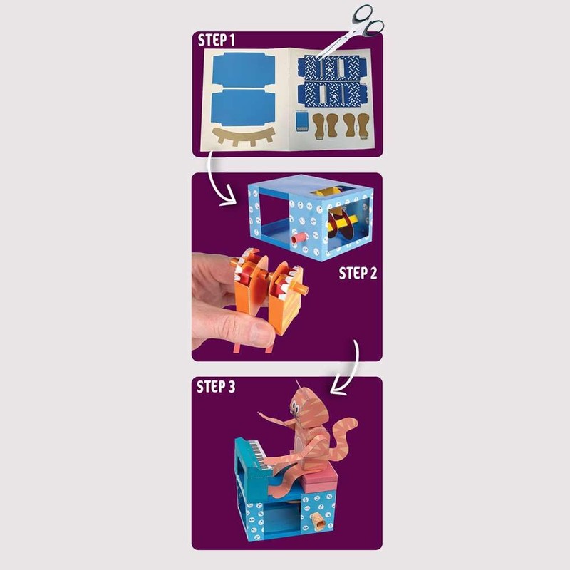Go On Make Me – Animated Paper Craft Kits for