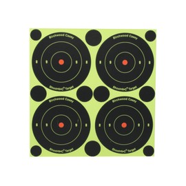 Birchwood Casey Shoot-N-C 3-Inch Round Bull's-Eye Target (Pack of 12)