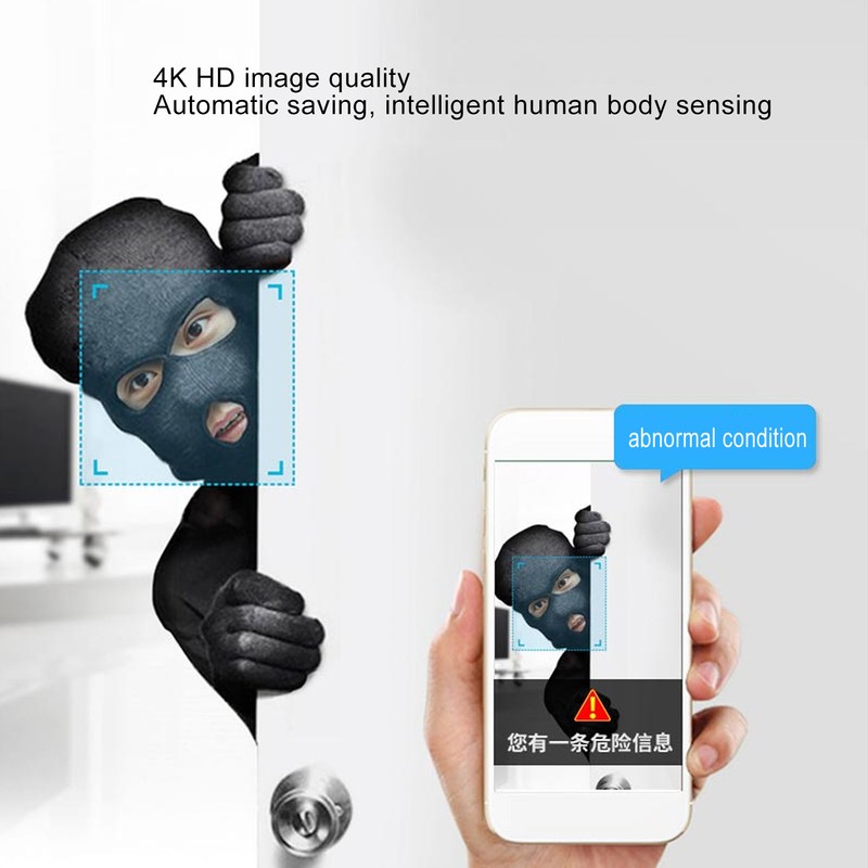 4K WIFI HD Small Camera Remote Control Motion Detection Night