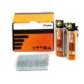 TIMco Paslode Impulse IM65 A F16 Galv (S) 1.6 mm x 38 mm Pack of Pack of 2000, Silver