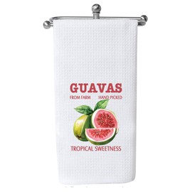 Guaven Küchentuch, Geschirrtuch, Guavenliebhaber, Geschenk für Sommer, Obst, Guaven, Geschirrtuch (vom Bauernhof, handgepflückt, mj 2)
