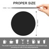 Disposable Paper Bar Coasters 400 Pcs Black 4 Inch Coasters