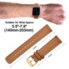ANNEFIT Leather Watch Strap, 18 mm, 19 mm, 20 mm,