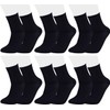 Vitasox Men's Socks Short Shaft Plain without Rubber 6/12 Pairs,
