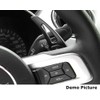 iJDMTOY Gloss Black Finish Larger Paddle Shifter Extensions Compatible with