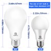 E ENERGETIC LIGHTING 4 Pack Dimmable A21 LED Bulb, 150