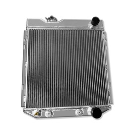 IMOOA Full Aluminum 3 Rows Radiator For Ford Mustang 1964-1966 Falcon Ranchero Comet 1960-1965 AT MT