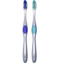 Colgate 360 Enamel Health Sensitive Toothbrush, Compact Head, Extra Soft (Colors Vary) - Pack of 2